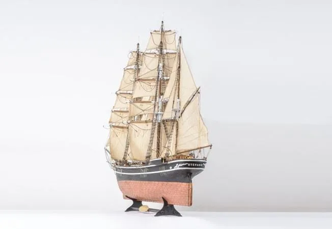 帆船模型 斯特法诺三桅船– 高级木质模型船套件- Model Ship Kits Shop By Maris