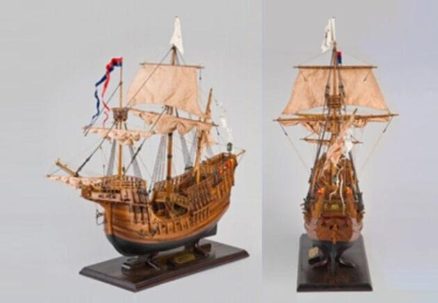 Car Rack Ship Kit Ragusian Carrack - Nava 217 wagons - Model Ship Kits Shop By Maris Stella