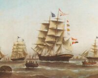 Barque Stefano 163 scale 44.13 112.1cm Model Ship Kits MarisStella