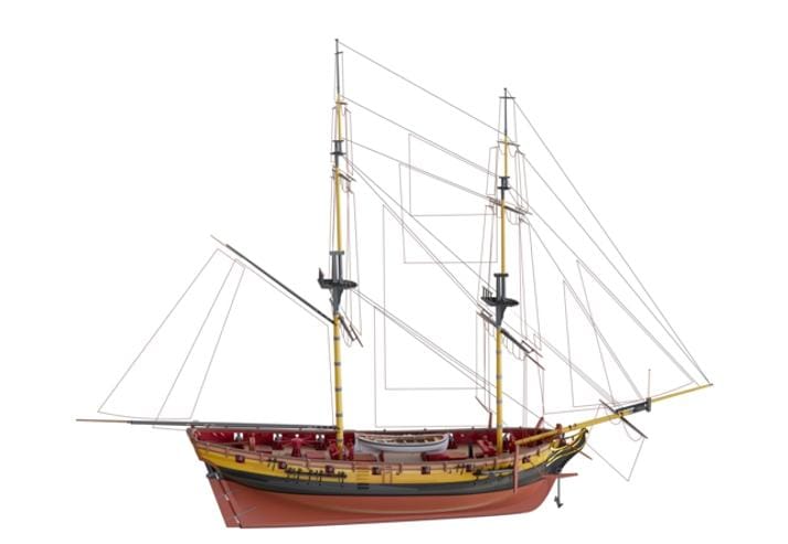 HMS Speedy 1/48 Model Ship Kit