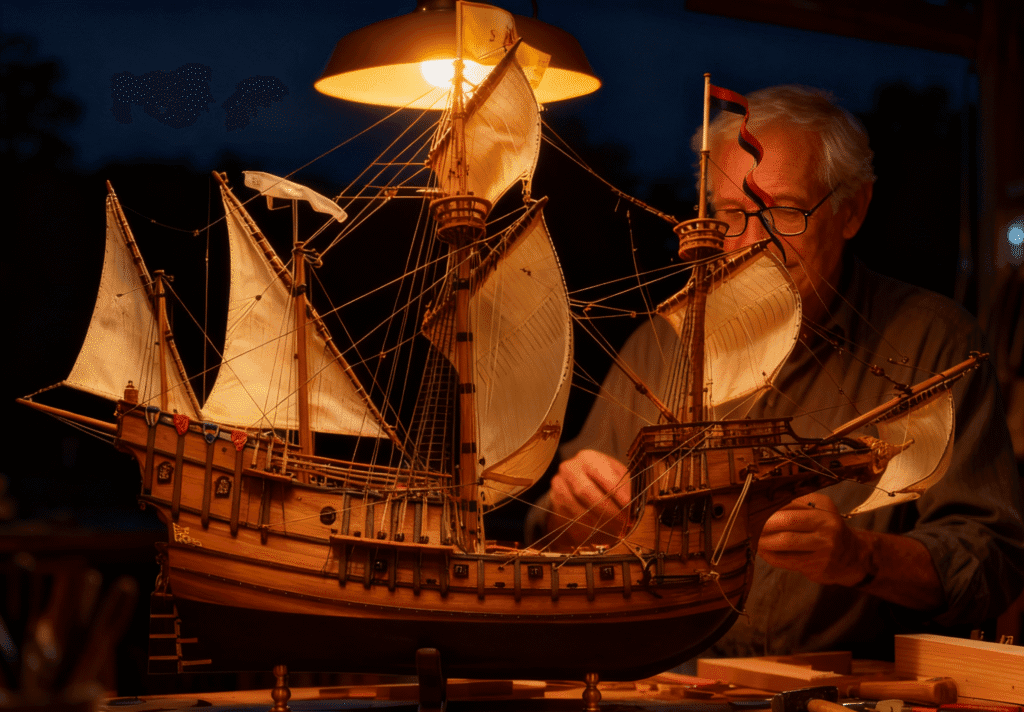 Набор модели корабля