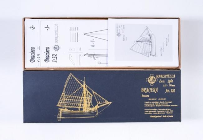 BRAZZERA Деревянный набор для сборки модели корабля — изображение 10