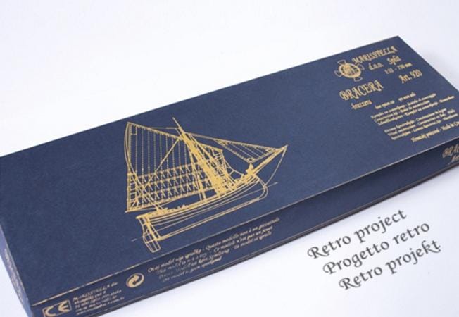 BRAZZERA Деревянный набор для сборки модели корабля — изображение 16