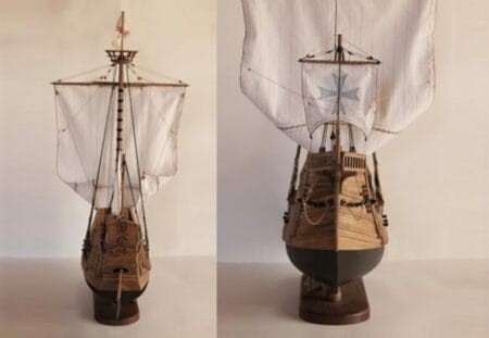 Ragusian Cog 16th Century Wooden Ship Model Kit
